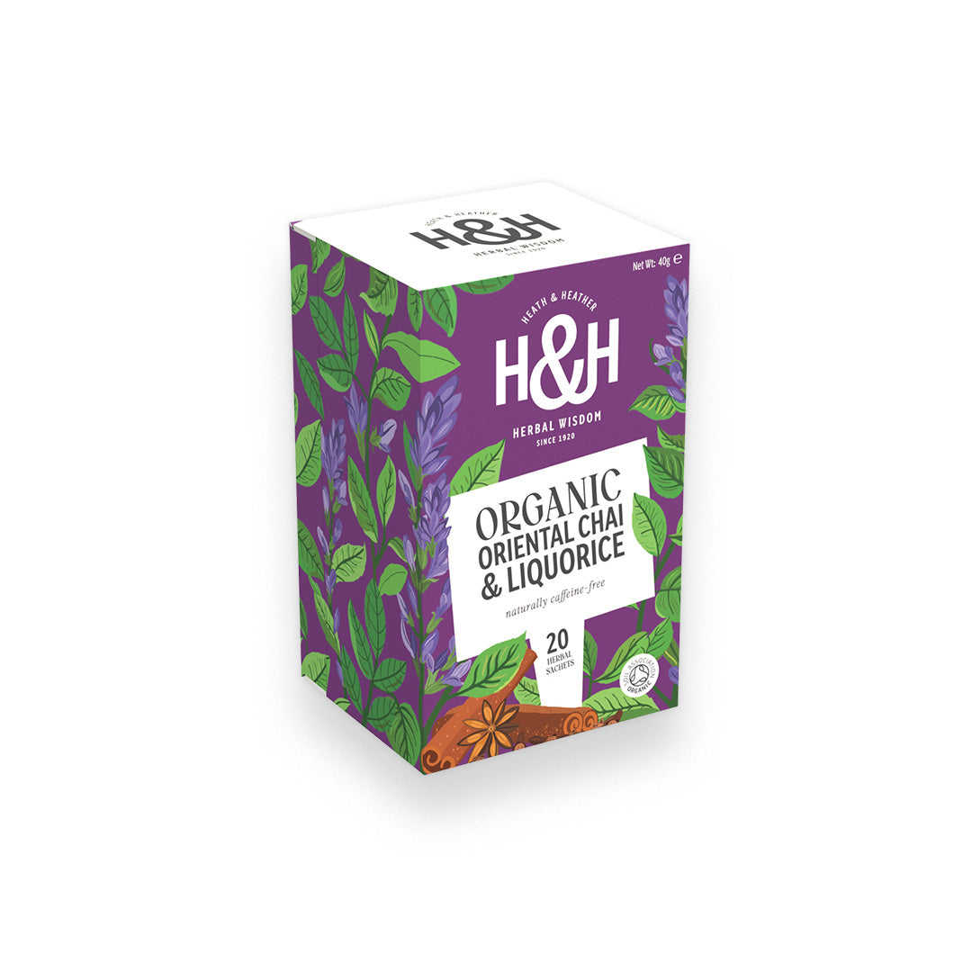 Oriental Chai & Liquorice Organic Herbal Tea Bags