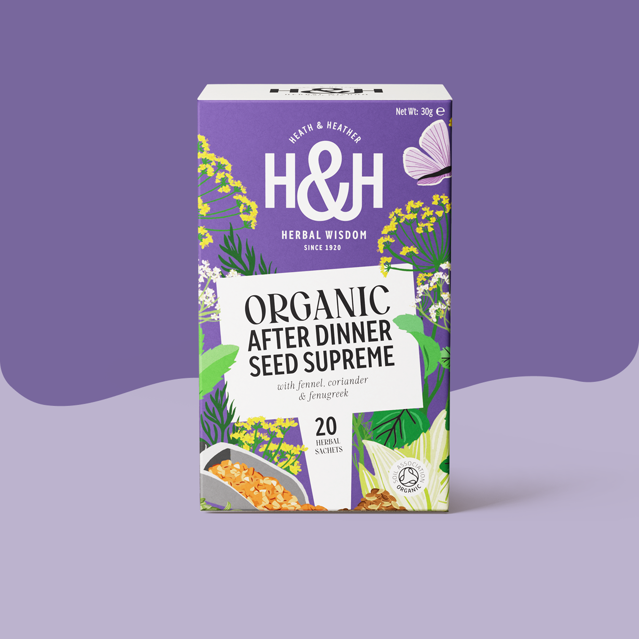 After Dinner Seed Supreme Organic Herbal Tea Bags