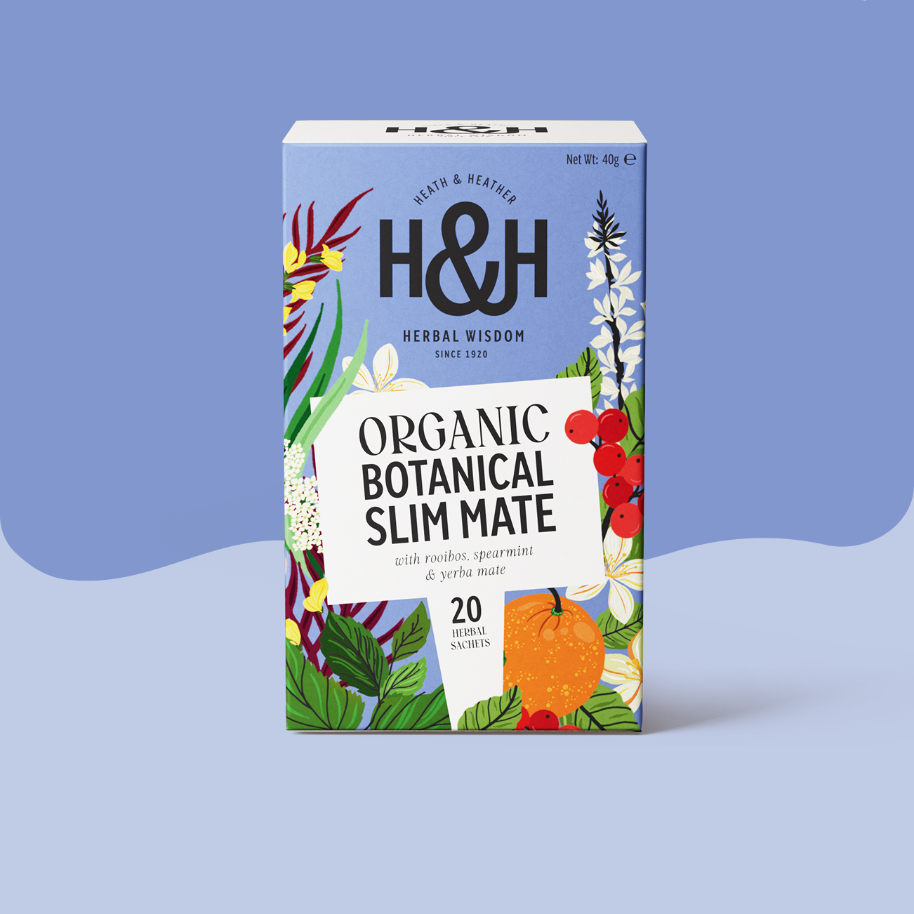 Botanical Slim Mate Organic Herbal Tea Bags